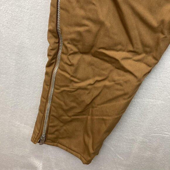 Vintage Key Imperial Canvas Duck Coveralls Mens XL Brown Insulated Quilted USA - Picture 10 of 16